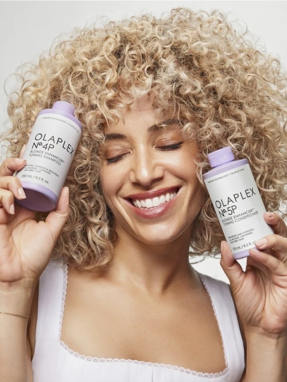 NWT OLAPLEX FULL SET N4P Blonde  Toning Shampoo& N5P Blonde Enhancer Conditioner